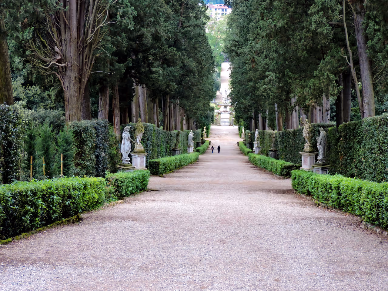 Boboli gardens in Florence