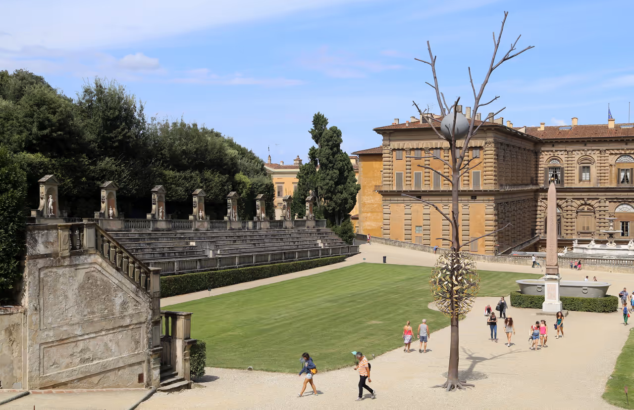 Boboli gardens in Florence