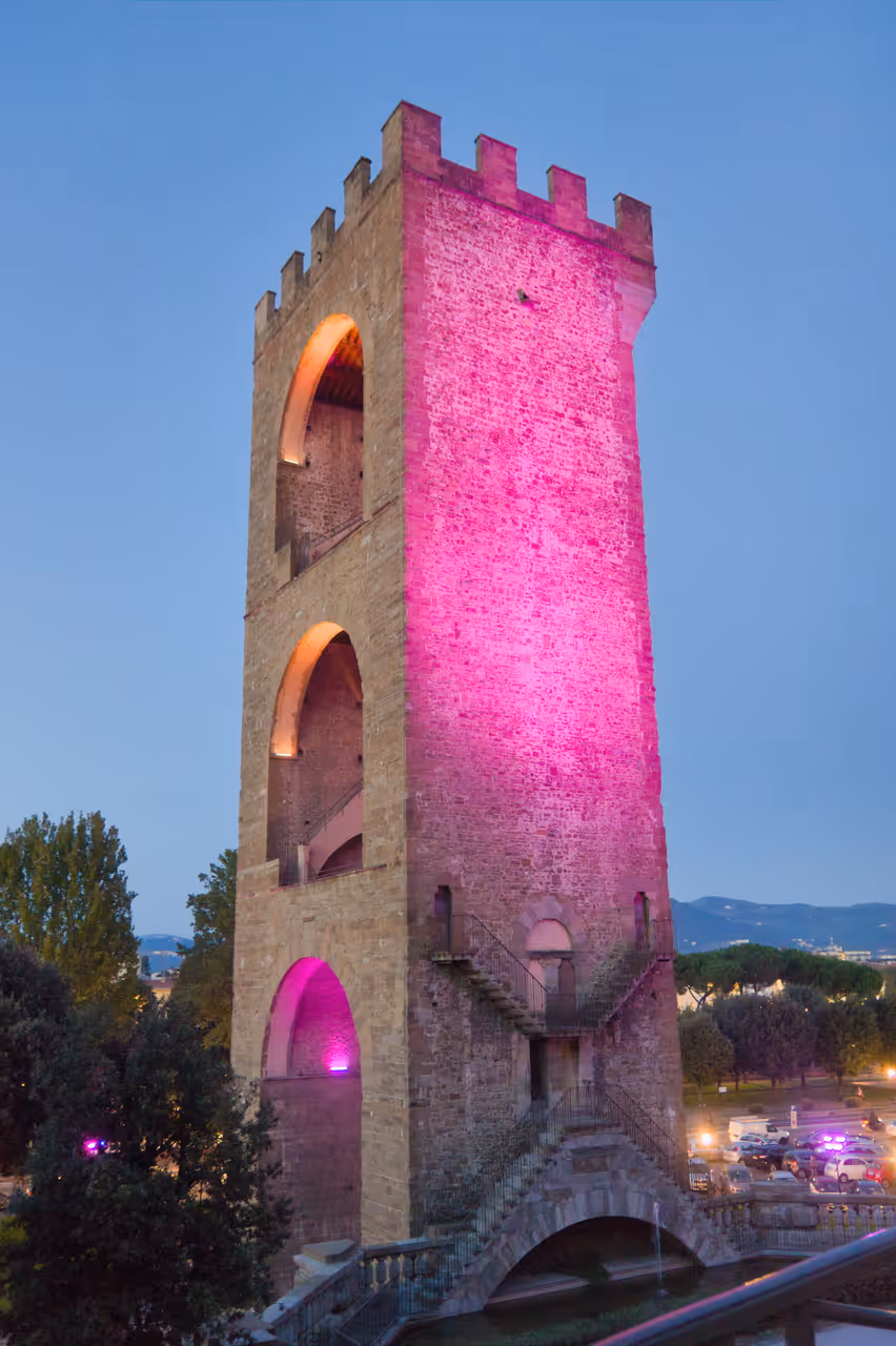San niccolo gate tower in Florence
