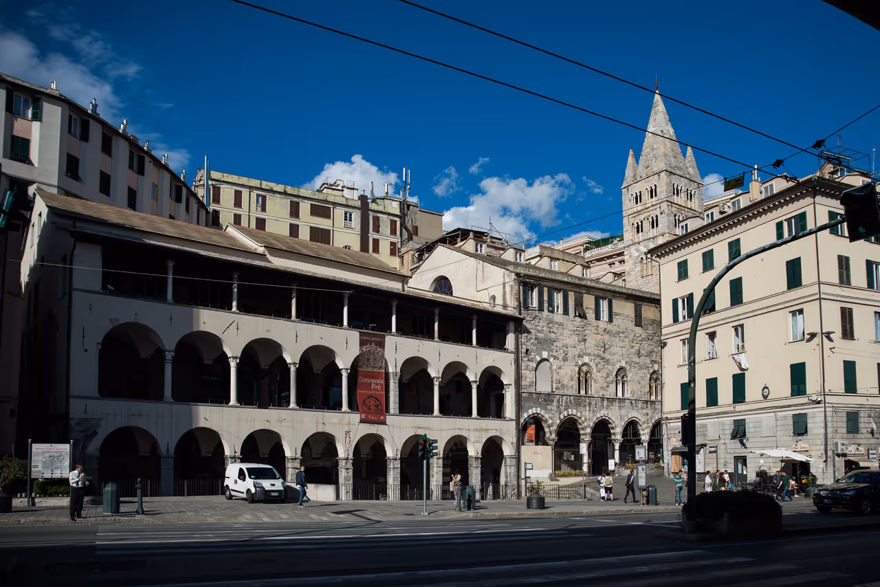 Commenda of st. john of pré in Genoa