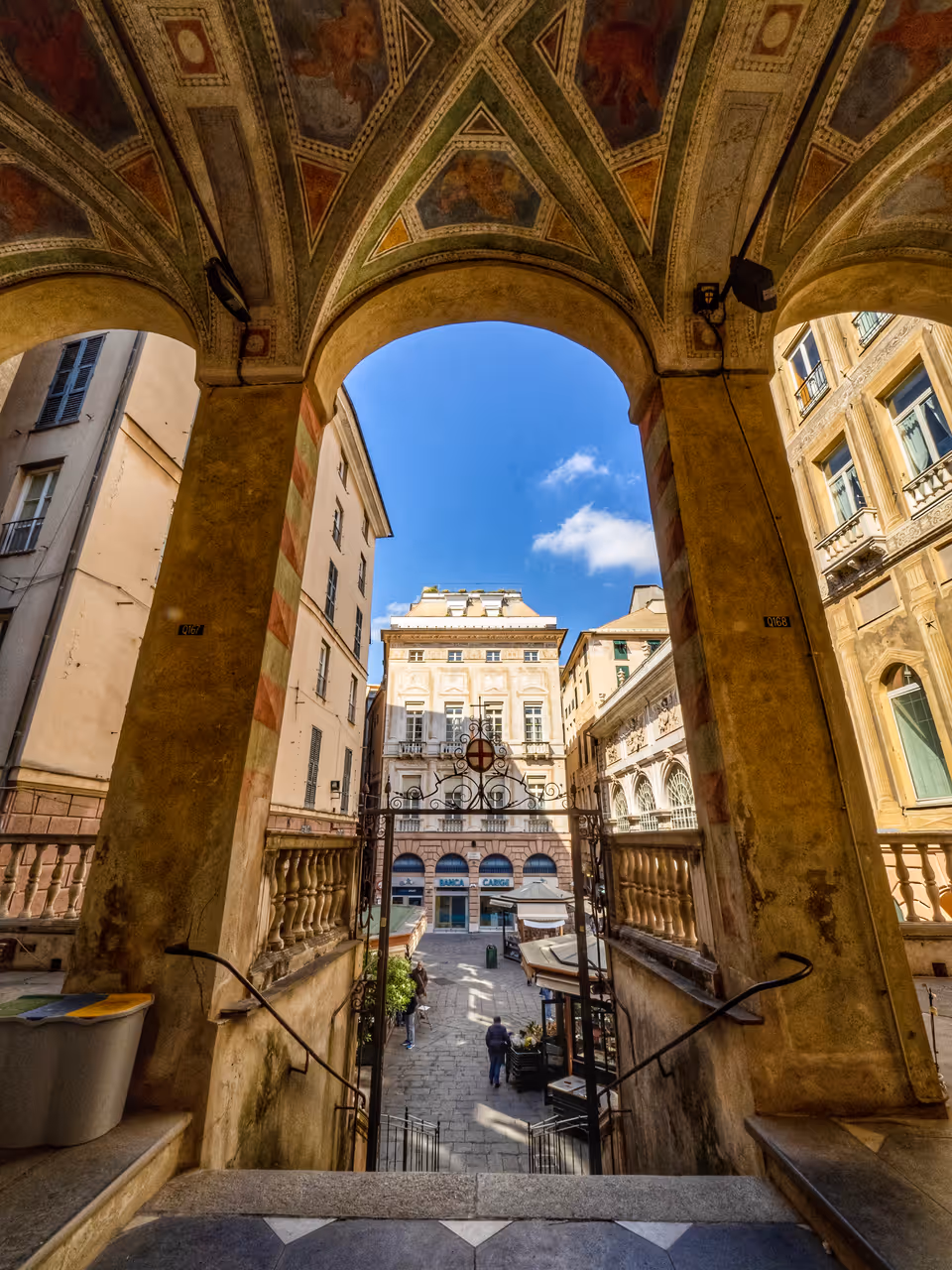 St. peter in the banks in Genoa