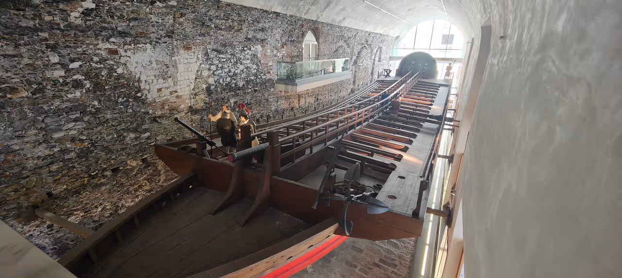 Galata maritime museum in Genoa