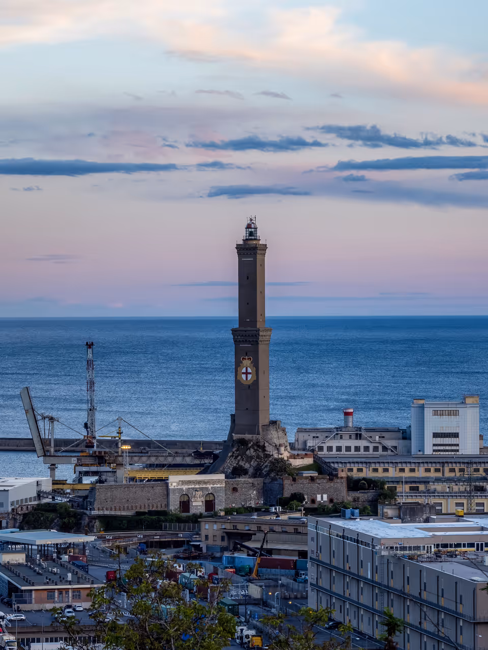 Lighthouse in Genoa