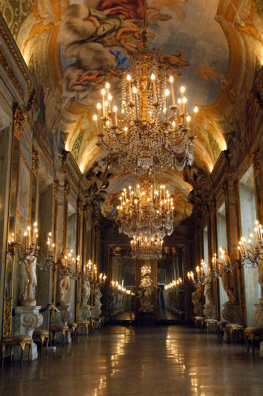The Mirror Gallery of the Royal Palace