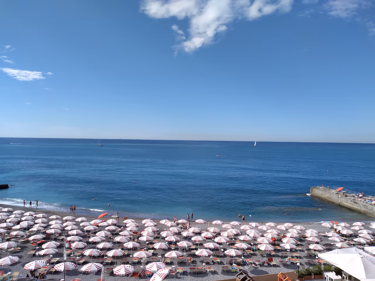 Genova sea beach