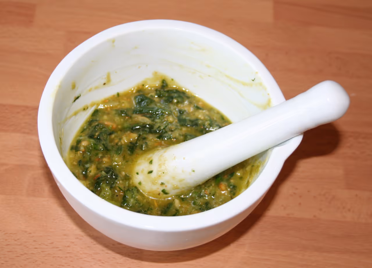 Genoese pesto food in Genoa