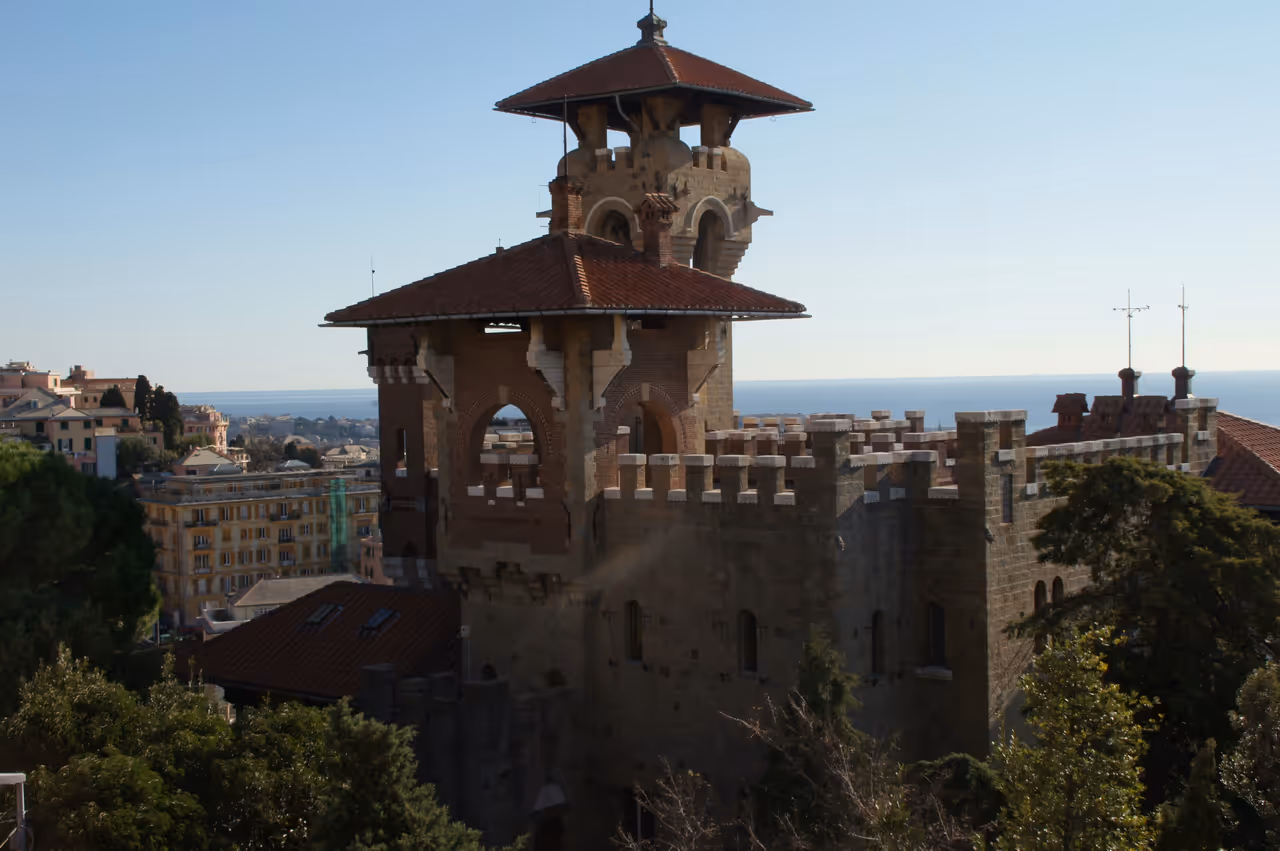 D'albertis castle in Genoa