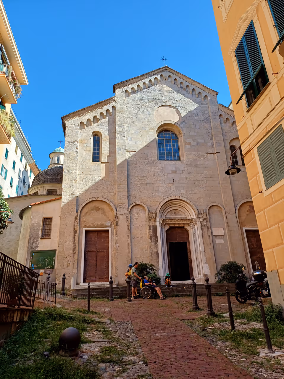 St. mary of the castle complex in Genoa