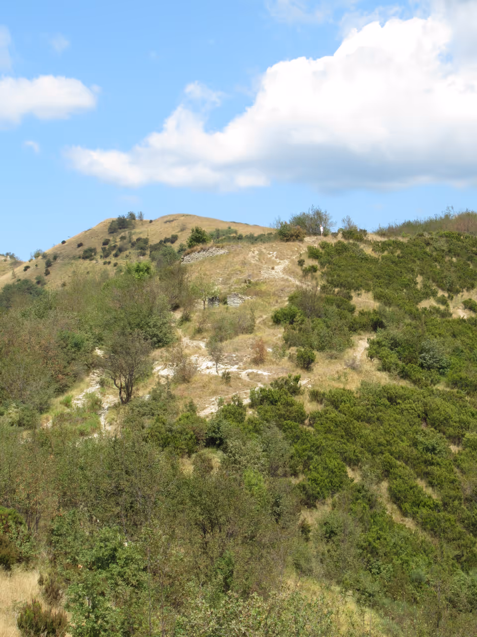 Defensive walls of in Genoa