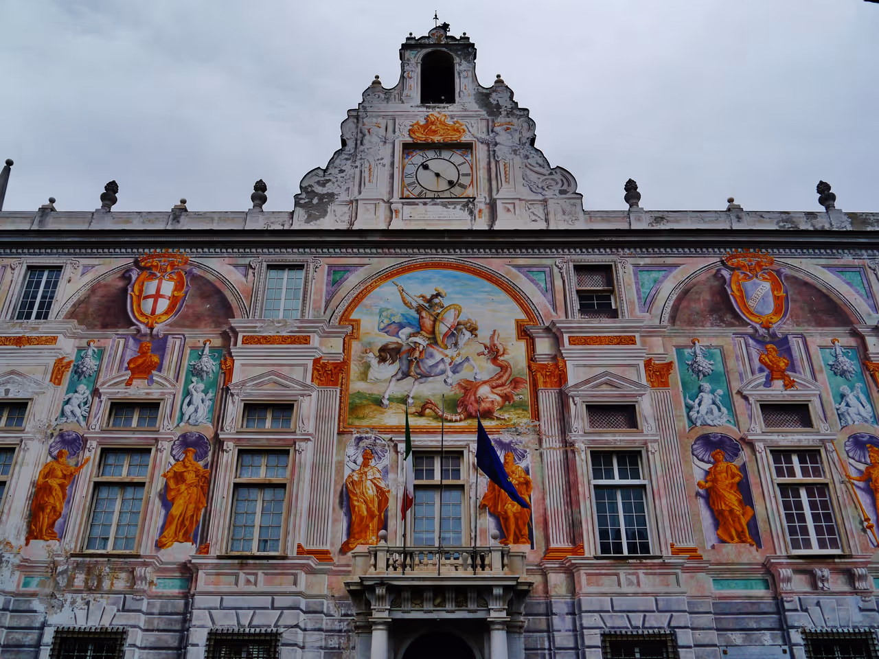 St. george palace in Genoa
