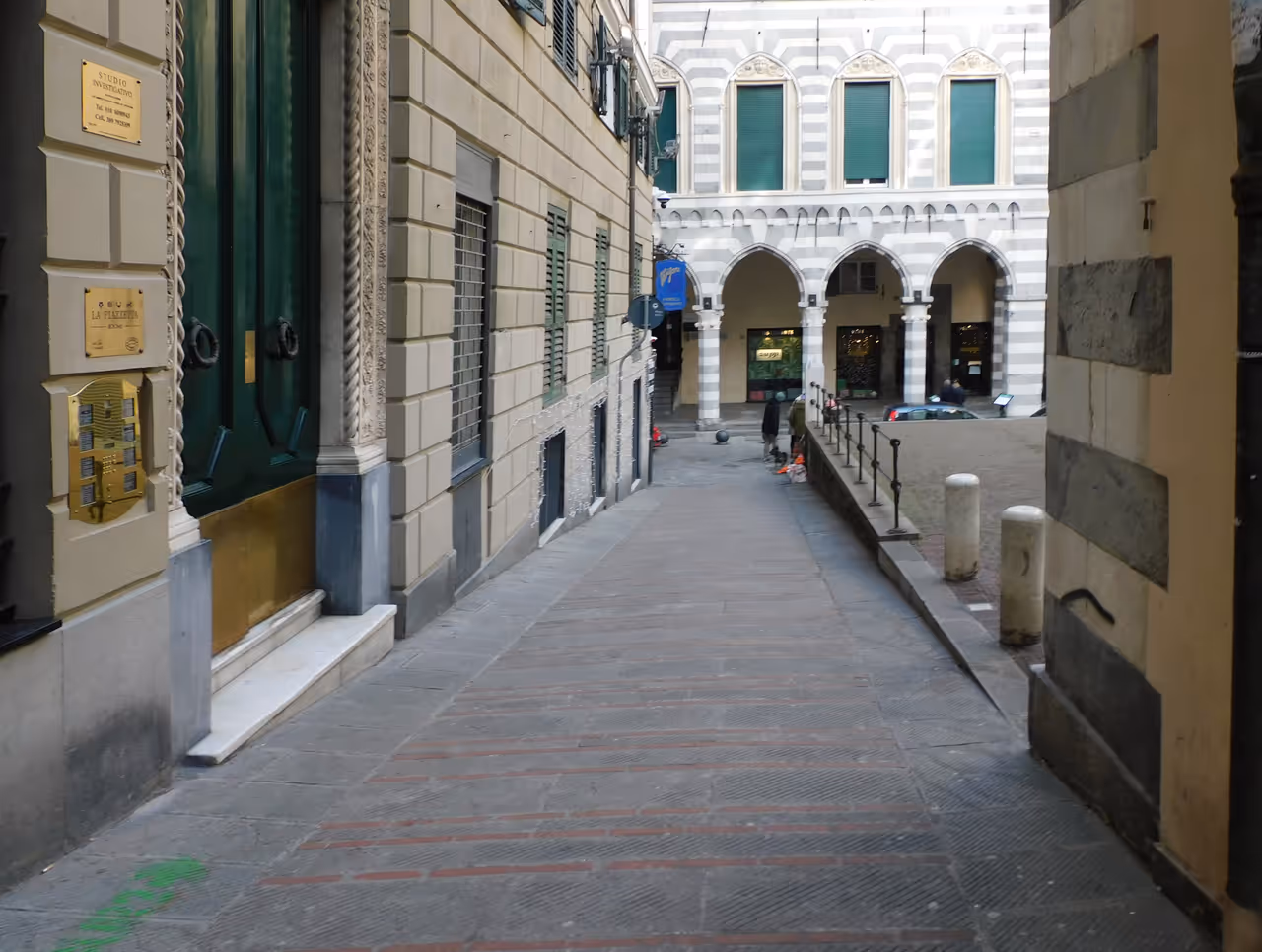 St. matthew square in Genoa