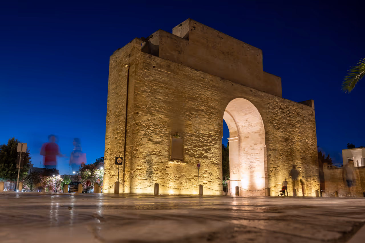 Neapolitan gate in Lecce