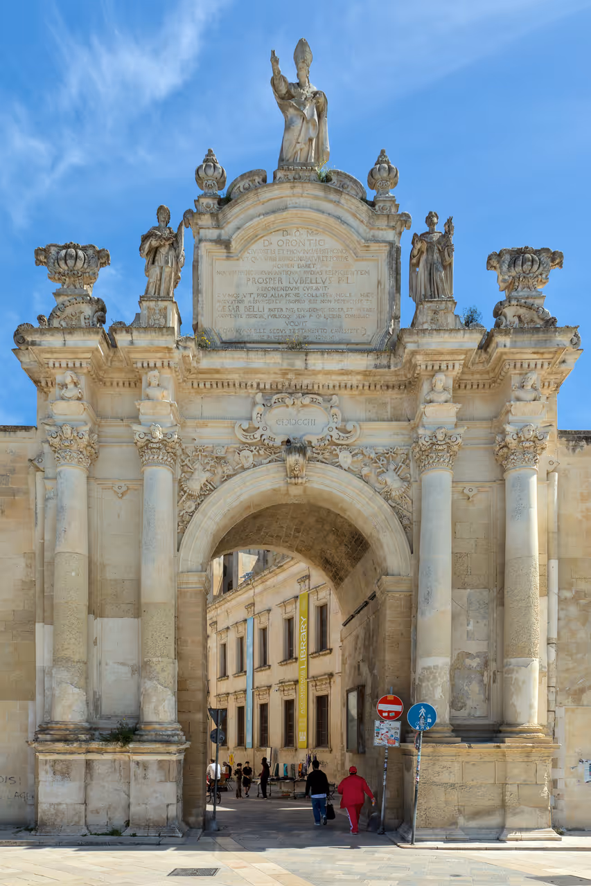 Rudiae gate in Lecce