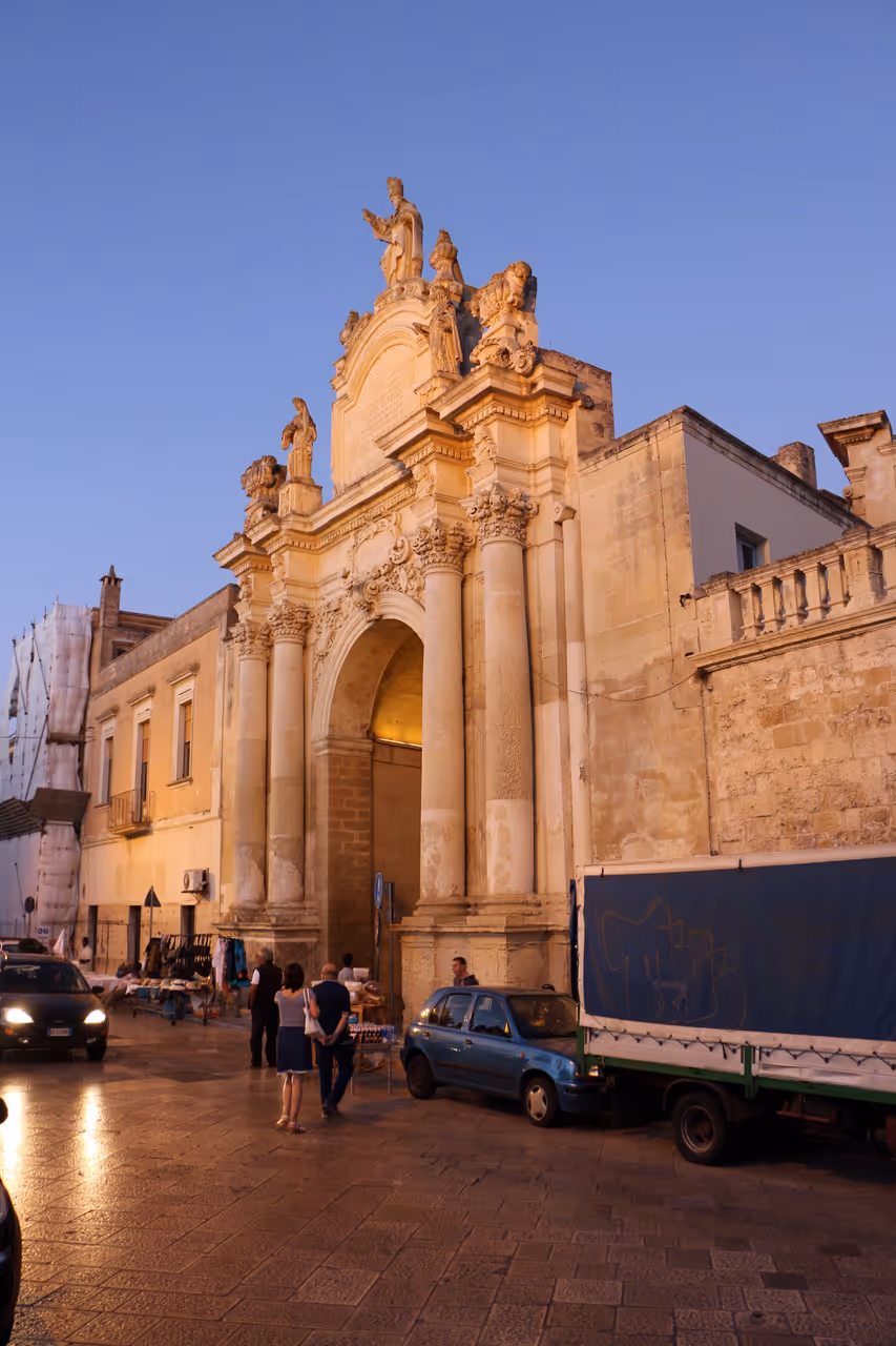 Rudiae gate in Lecce