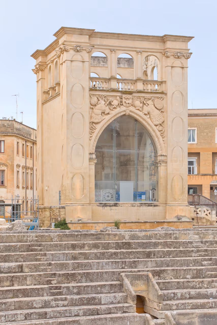 The sedile in Lecce