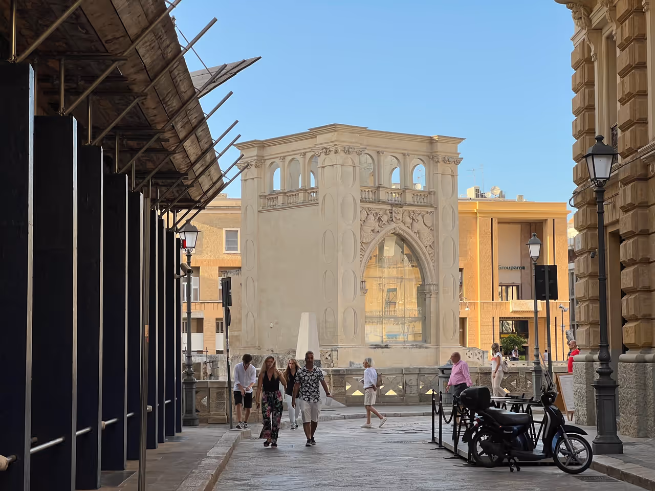 The sedile in Lecce