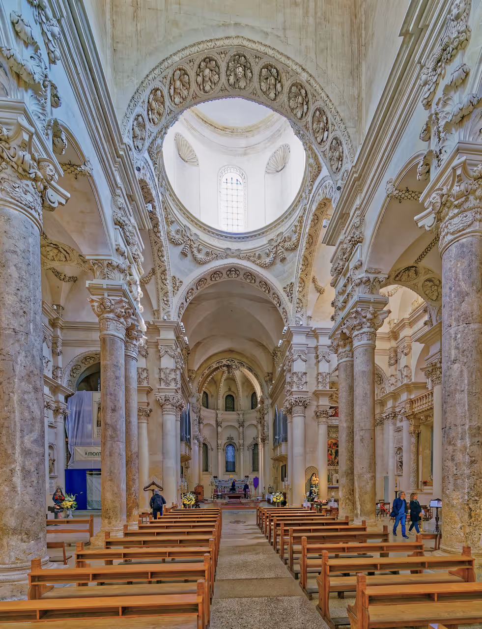 Basilica of santa croce in Lecce
