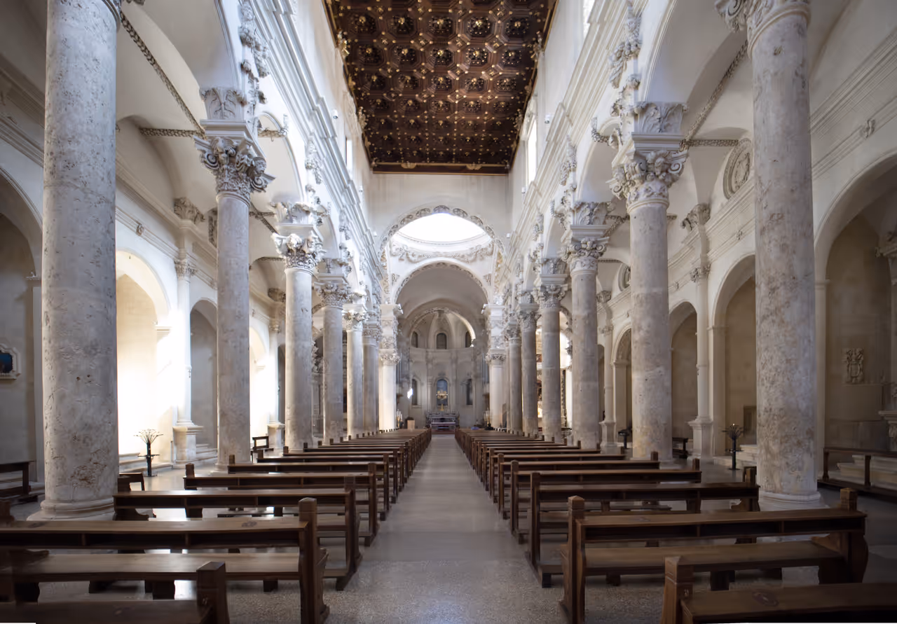 Basilica of santa croce in Lecce