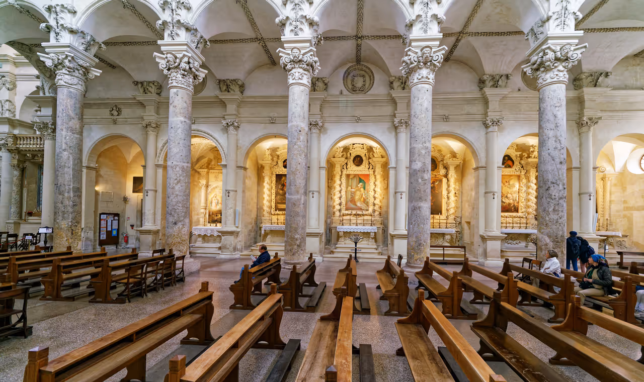 Basilica of santa croce in Lecce