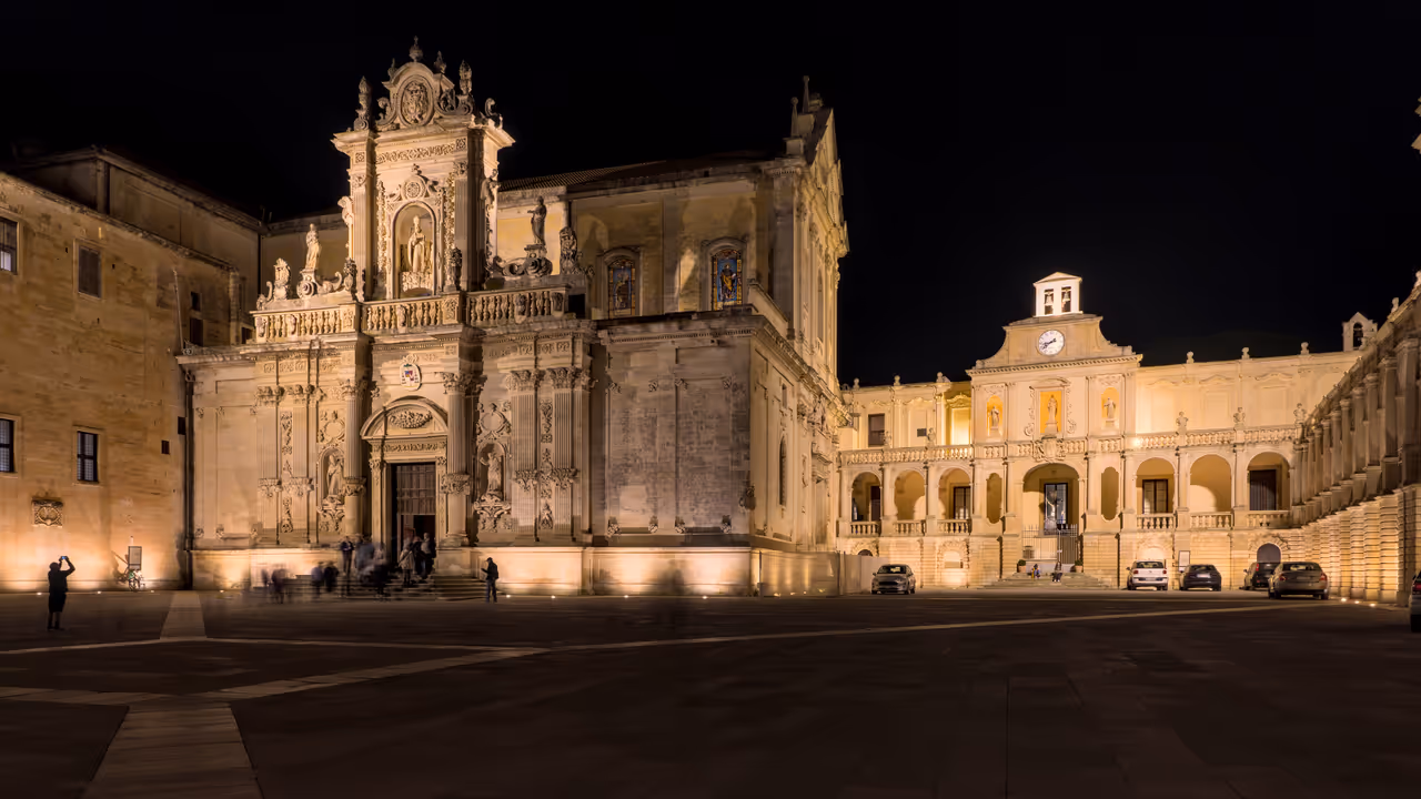 Cathedral square, Lecce