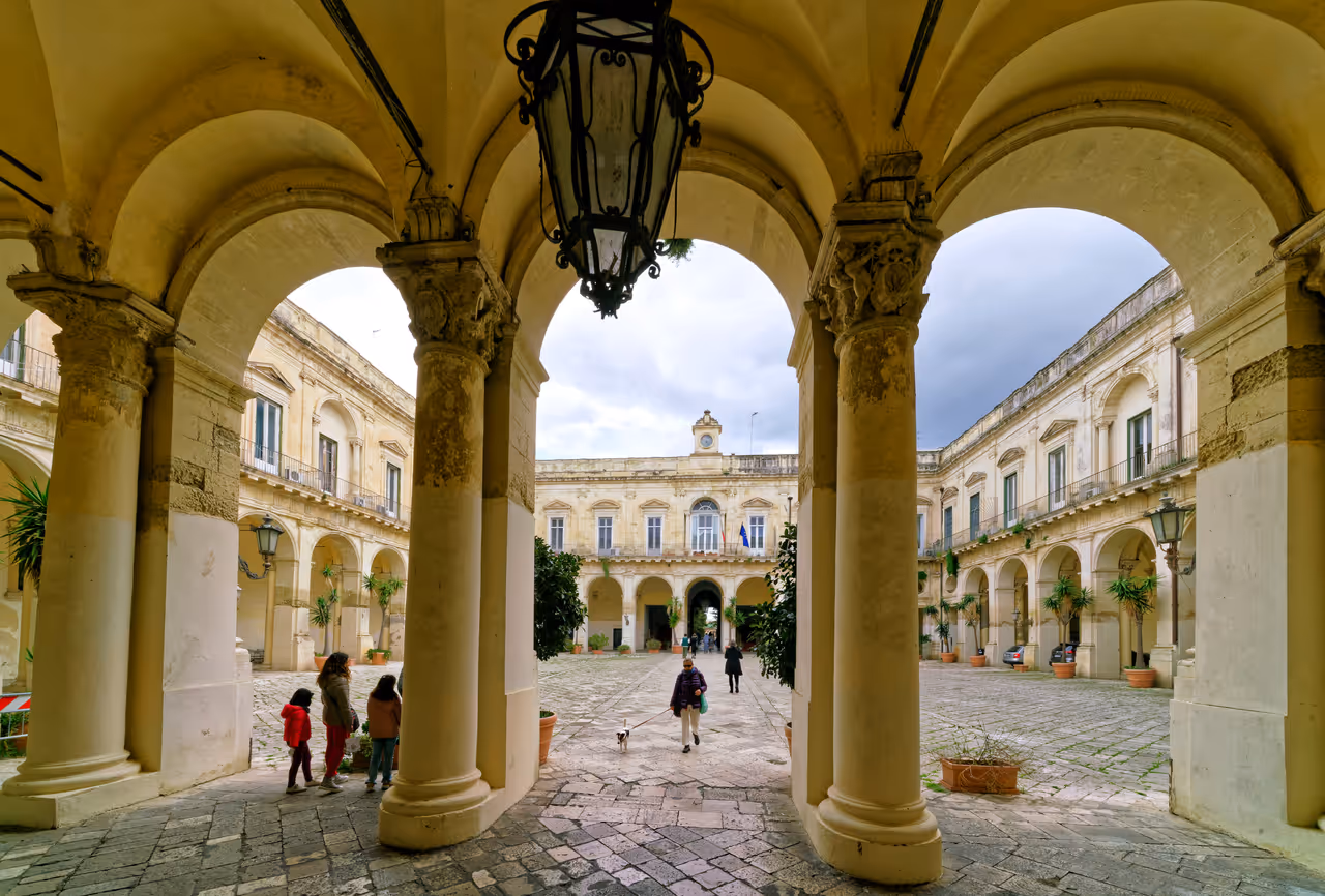 Baroque buildings in Lecce