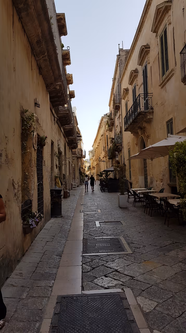 A street in Lecce