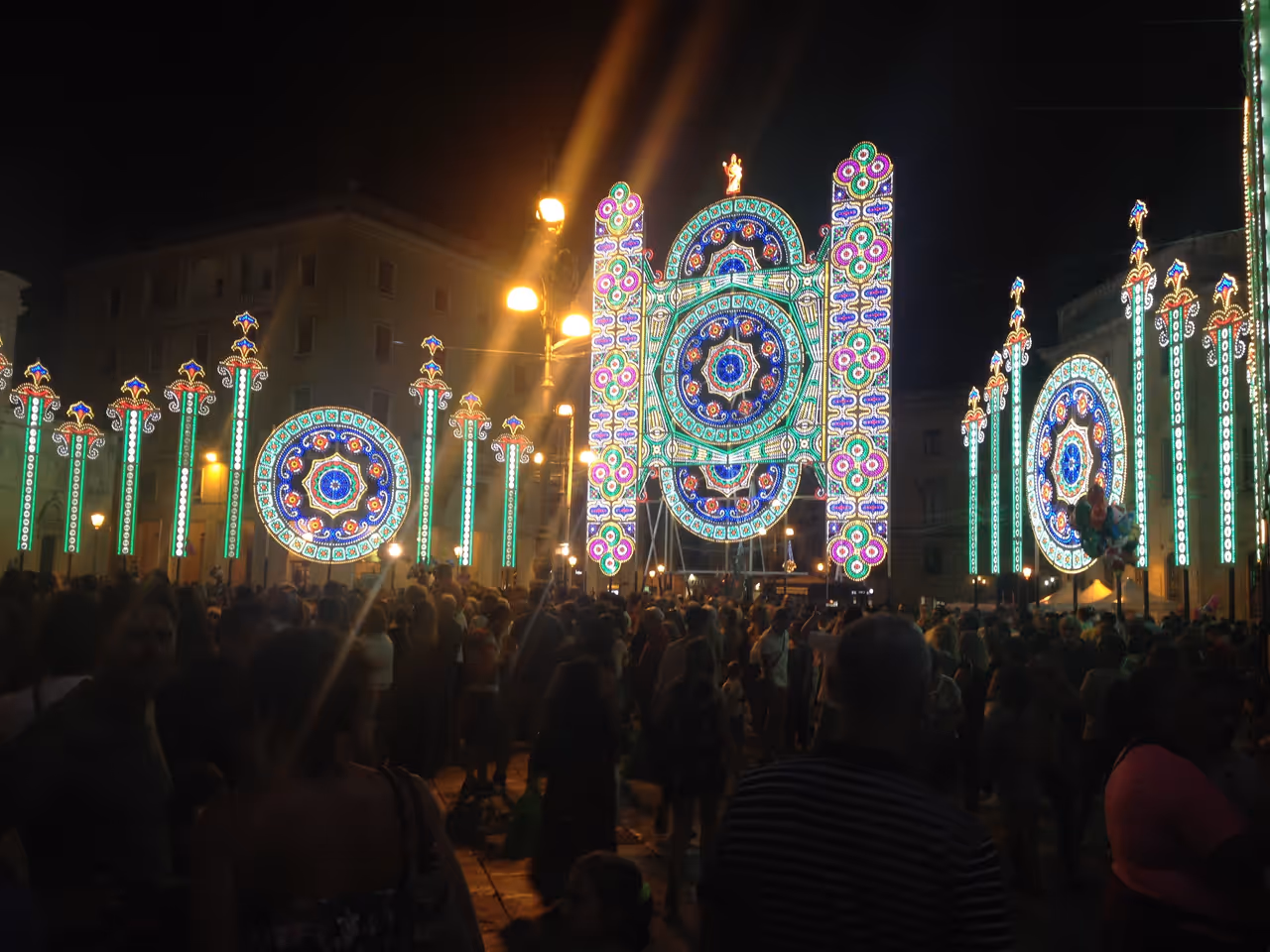 Feast of saint oronzo festival in Lecce