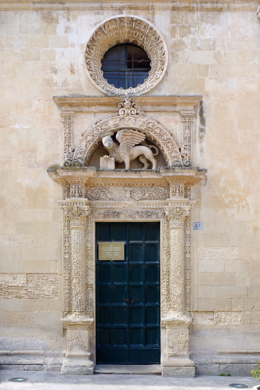 Church of san marco in Lecce