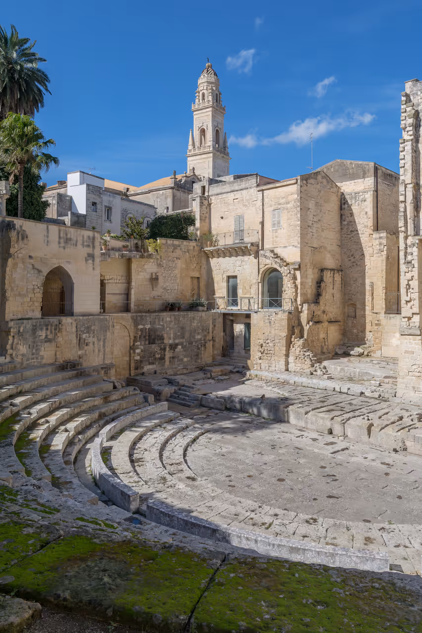 The roman theatre in Lecce