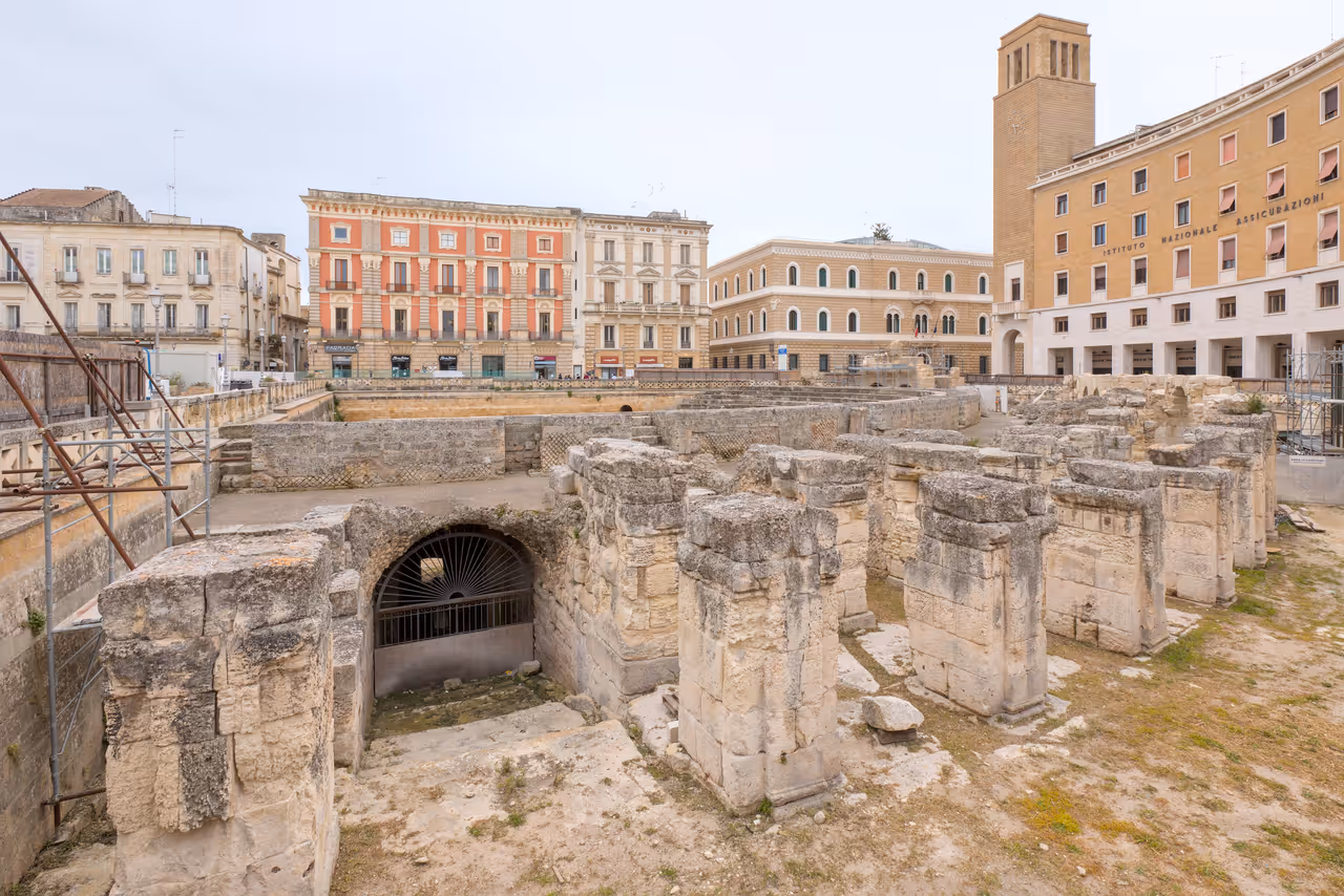 Historic centre in Lecce