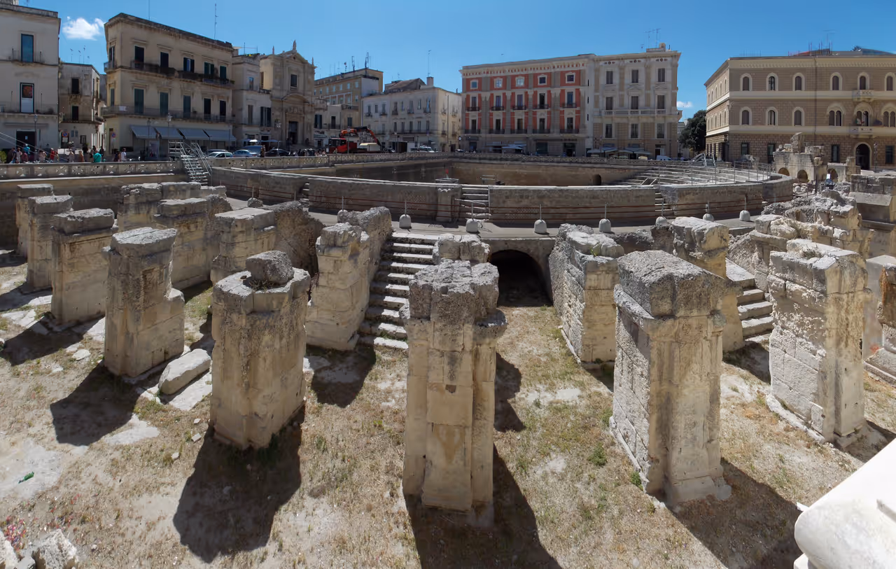Historic centre in Lecce