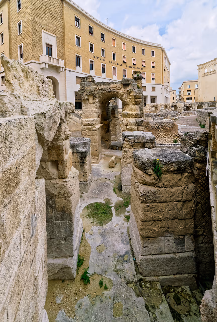 Roman amphitheatre in Lecce