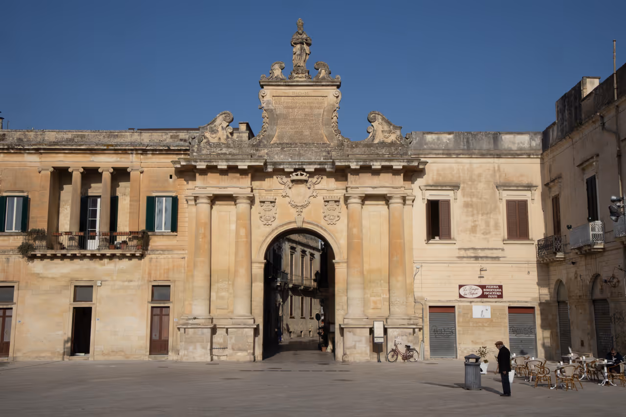Porta san biagio district nightlife spot in Lecce