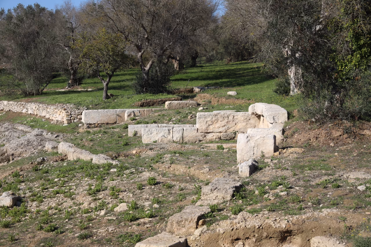 Rudiae archaeological site in Lecce