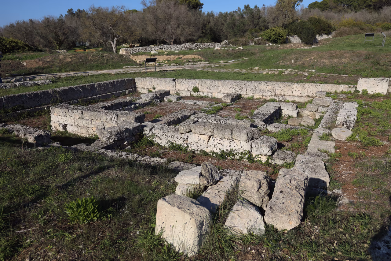 Rudiae archaeological site in Lecce