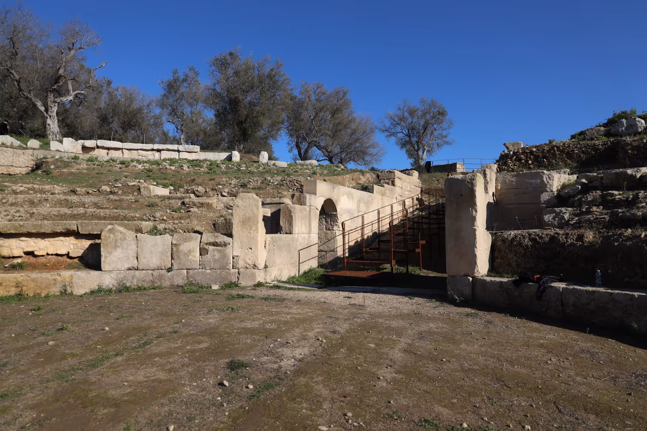 Rudiae archaeological site in Lecce