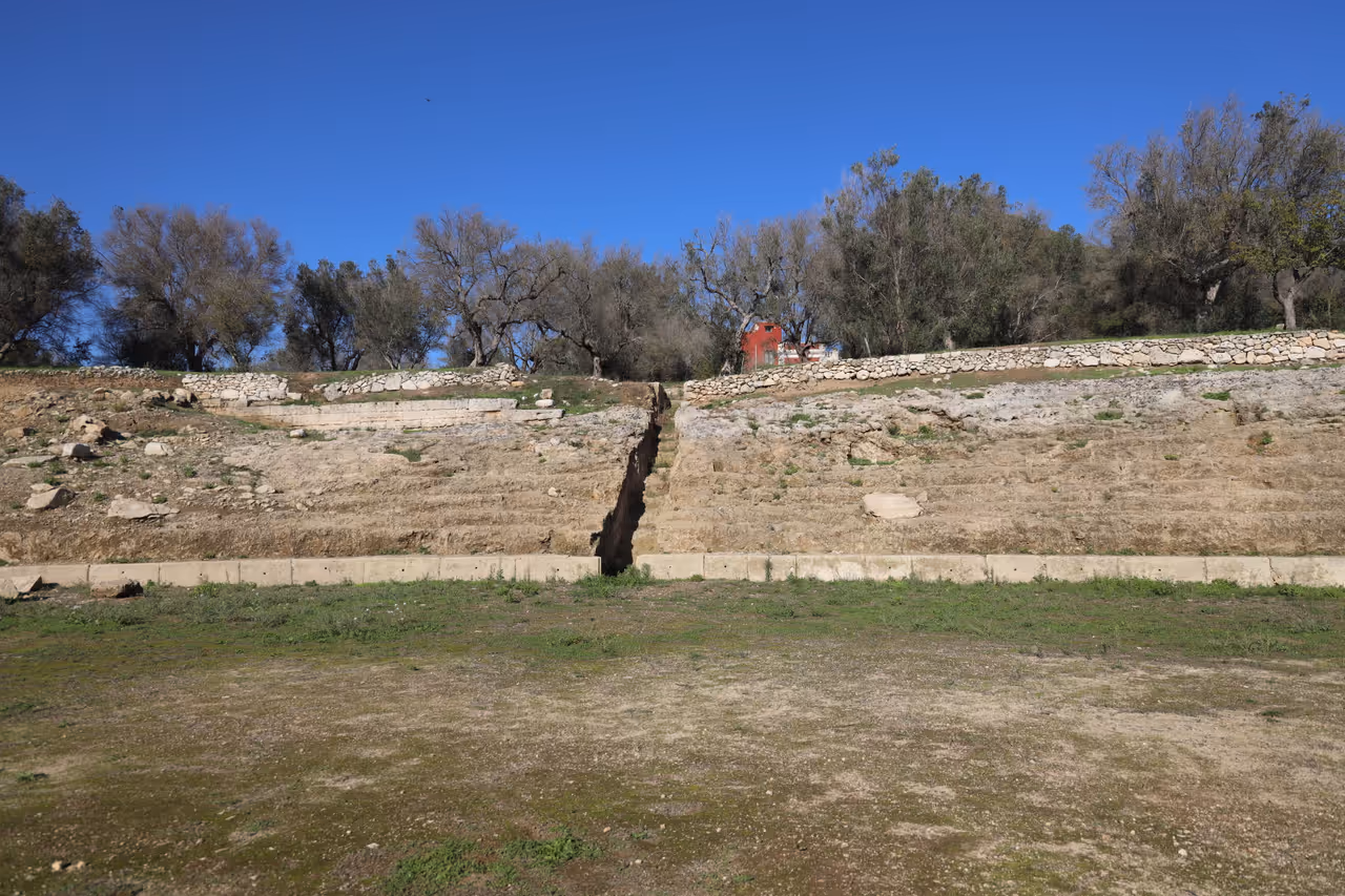 Rudiae archaeological site in Lecce