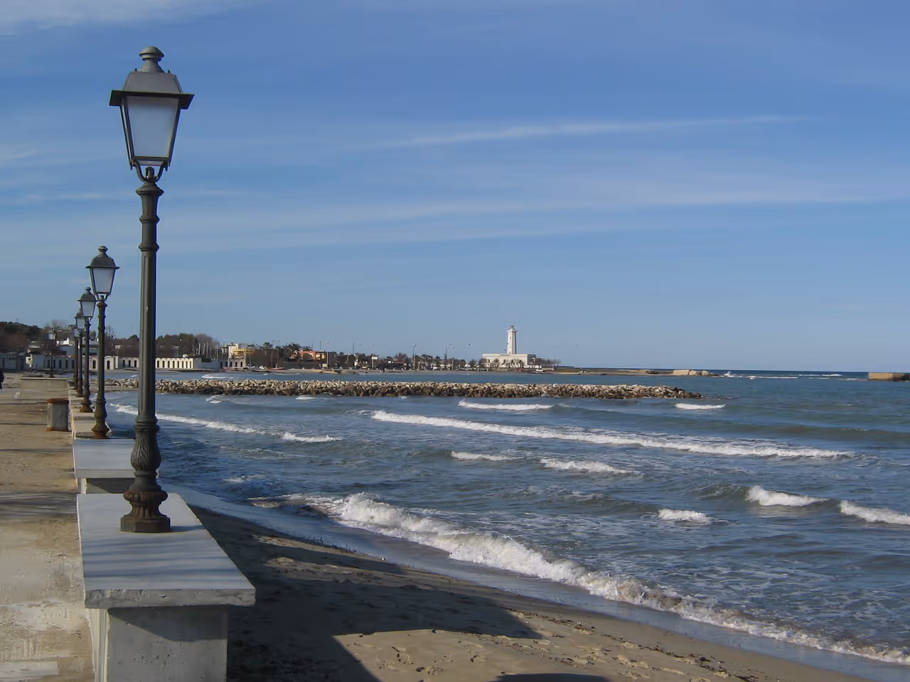 San cataldo nature reserve in Lecce