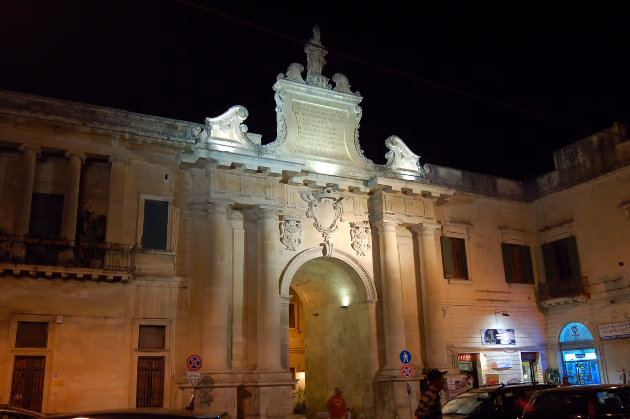 San biagio gate in Lecce