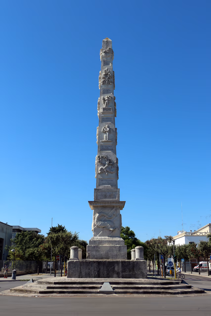 The obelisk in Lecce