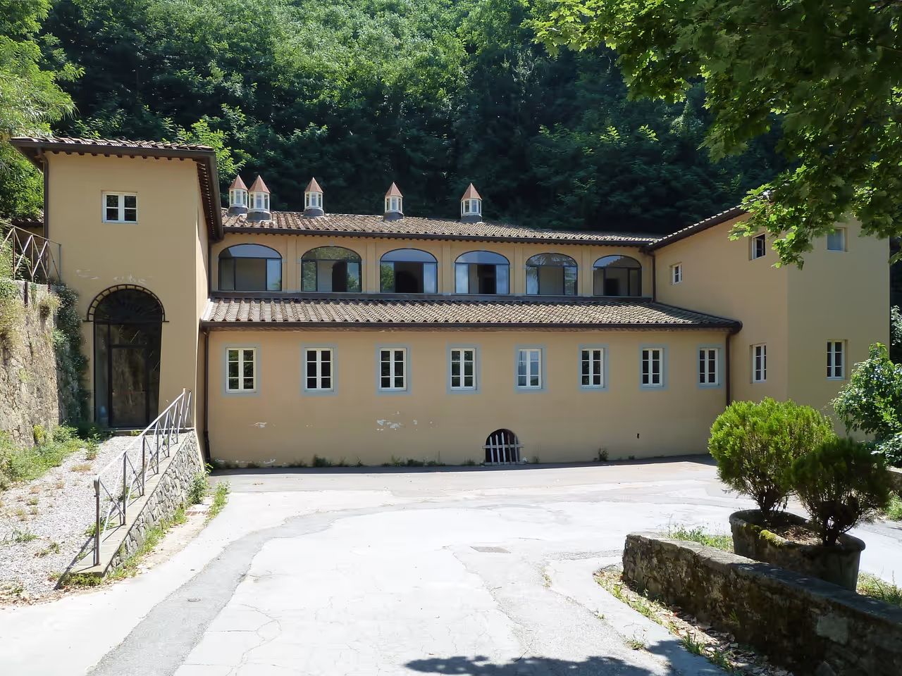 Thermal relaxation at bagni di in Lucca