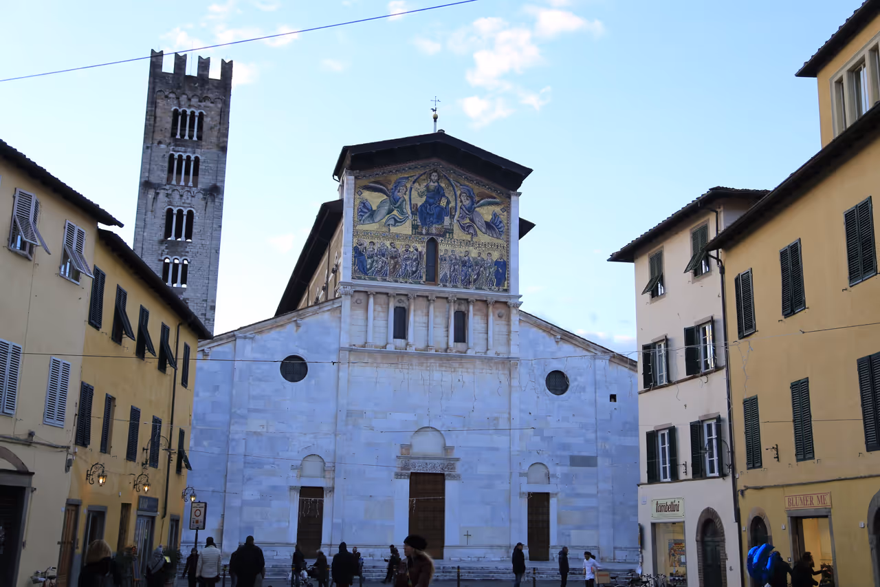 Basilica of san frediano in Lucca