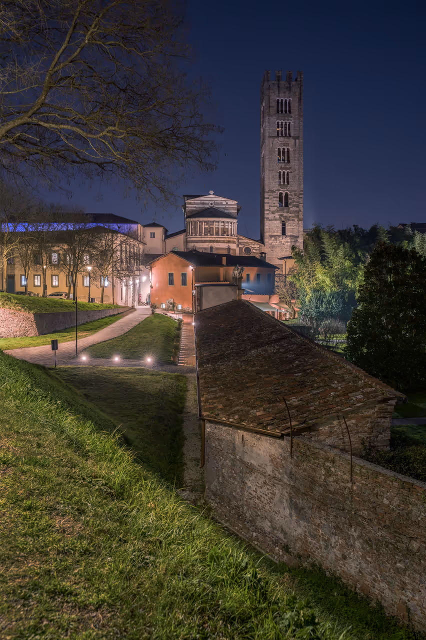 Basilica of san frediano in Lucca