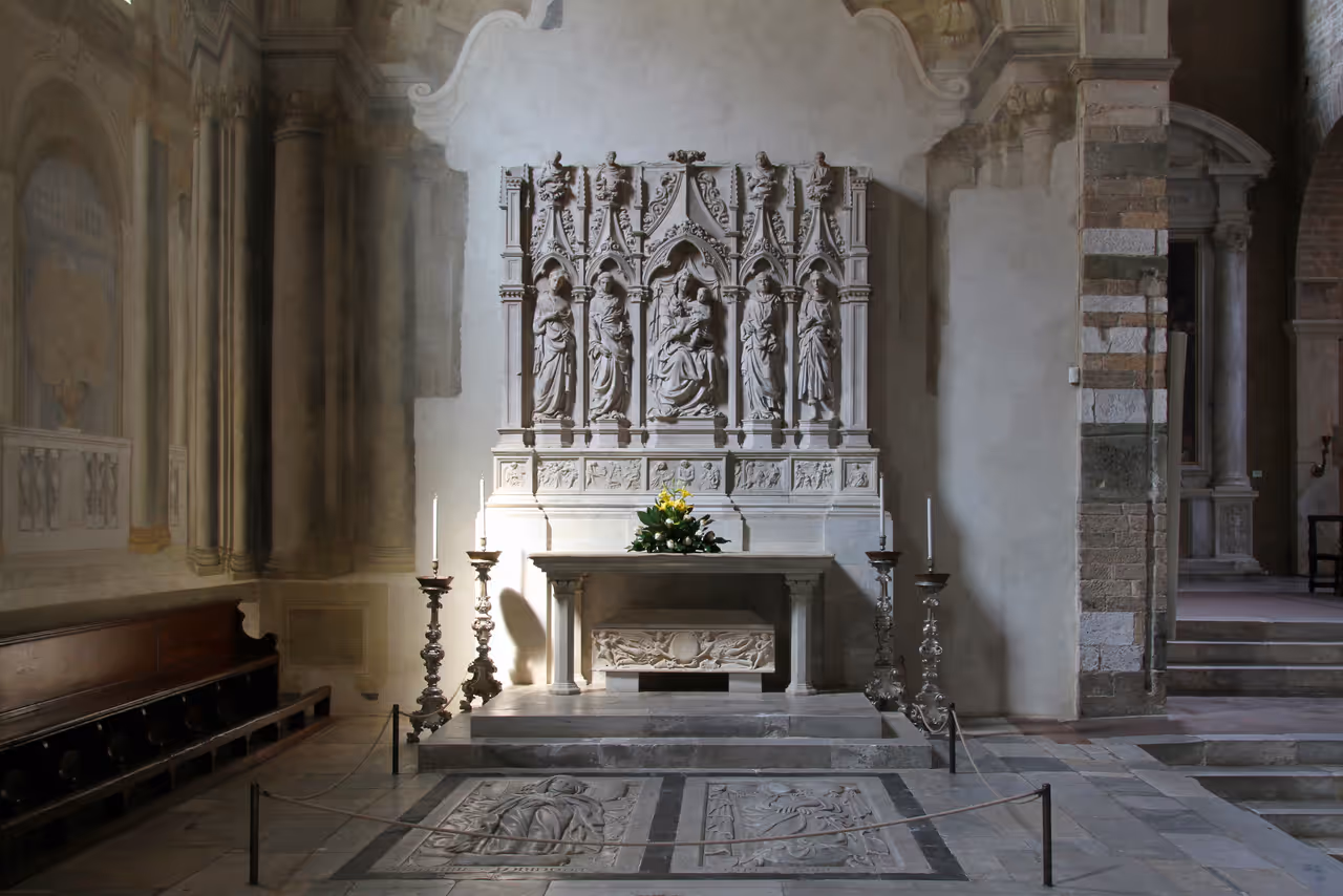 Basilica of san frediano in Lucca