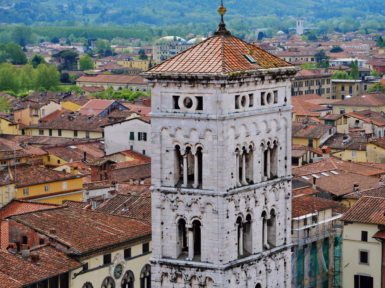 Church of saint michael in the forum in Lucca