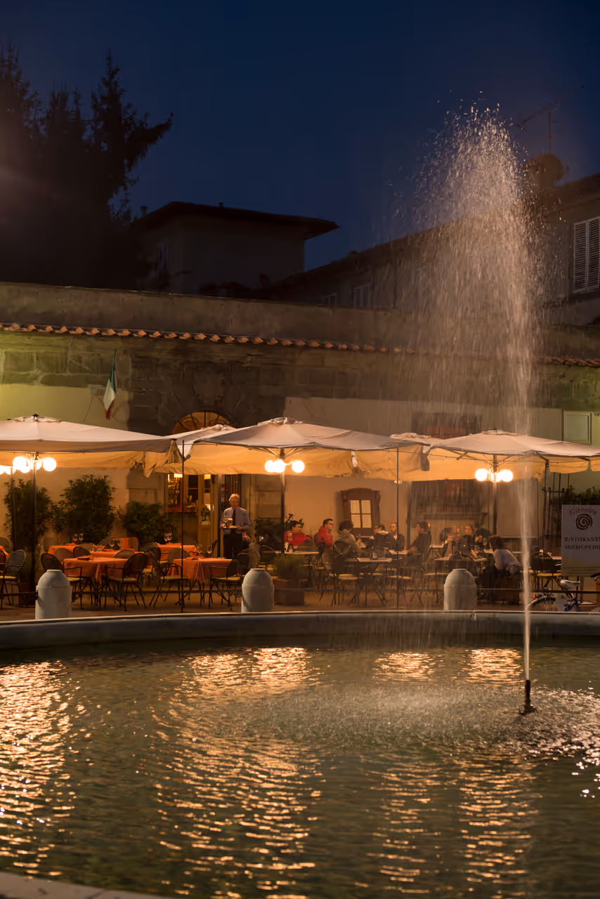 Lucca fountain