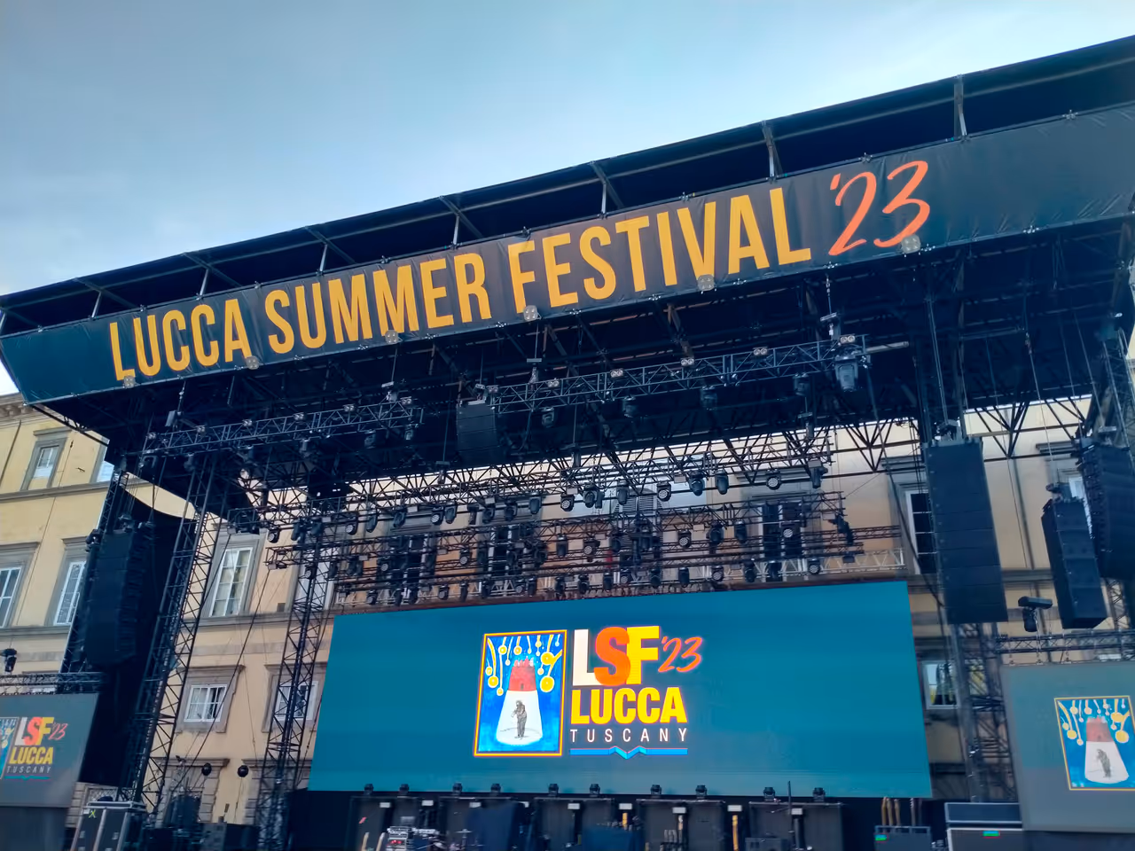 Summer festival festival in Lucca