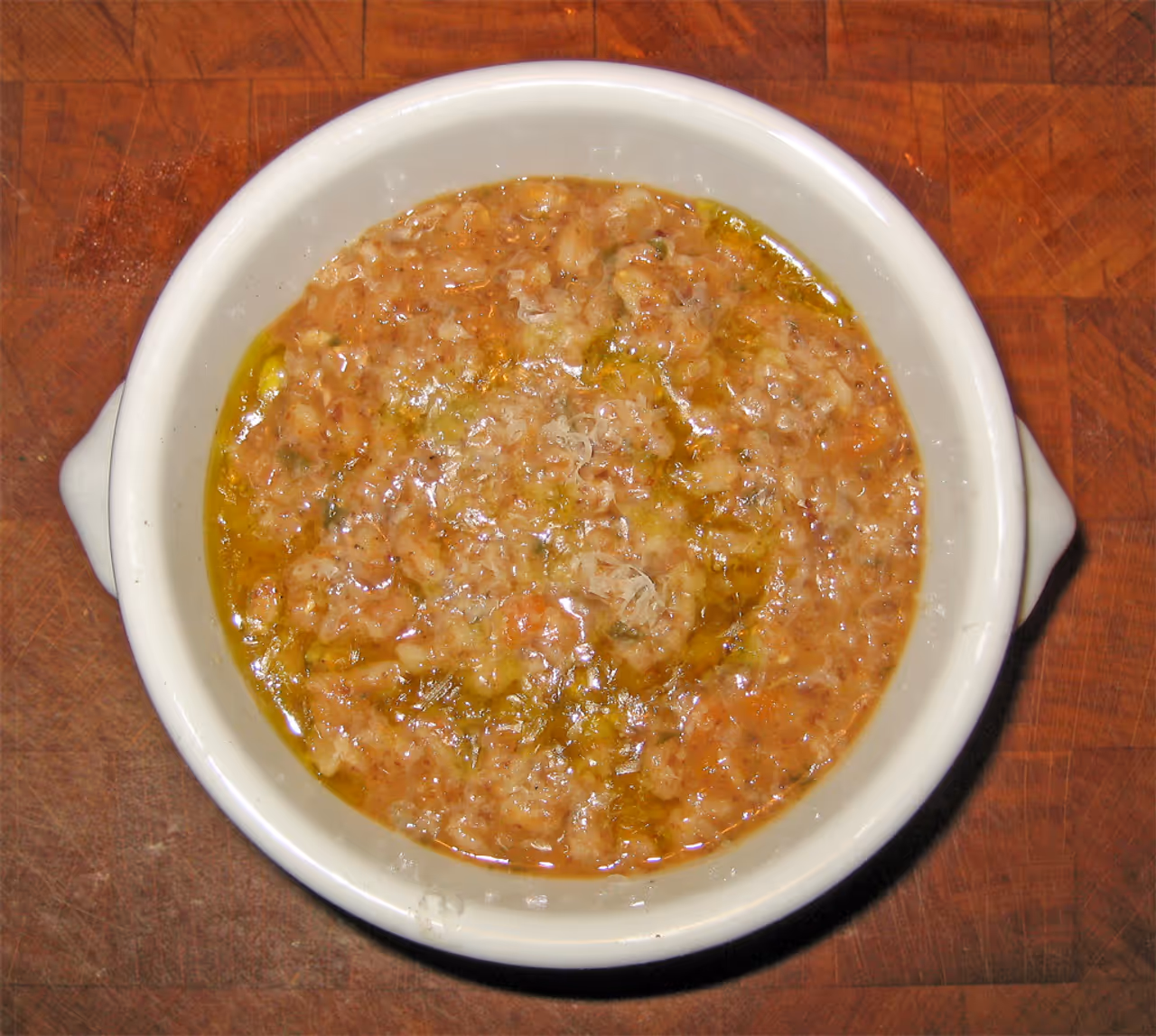 Spelt soup food in Lucca