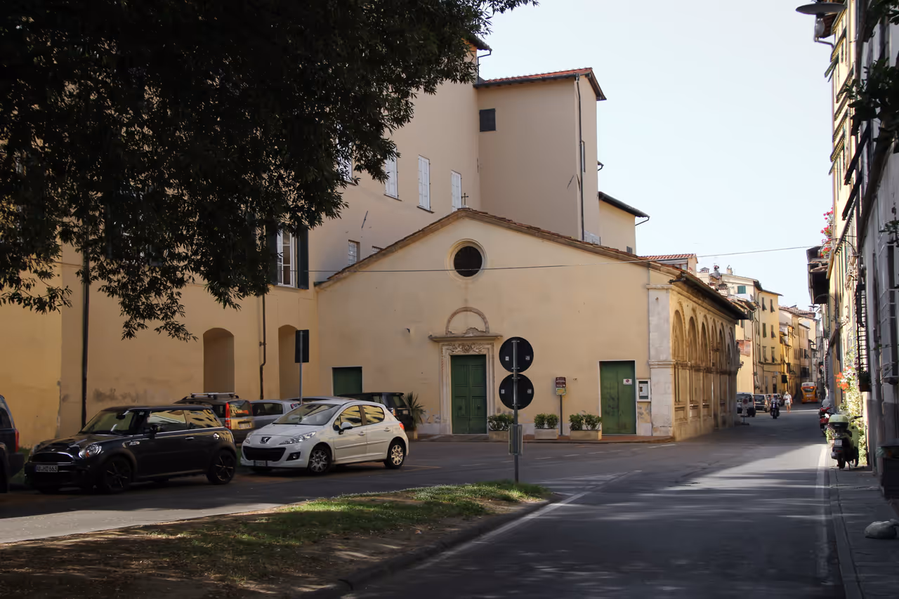 Church of santa maria della rosa in Lucca