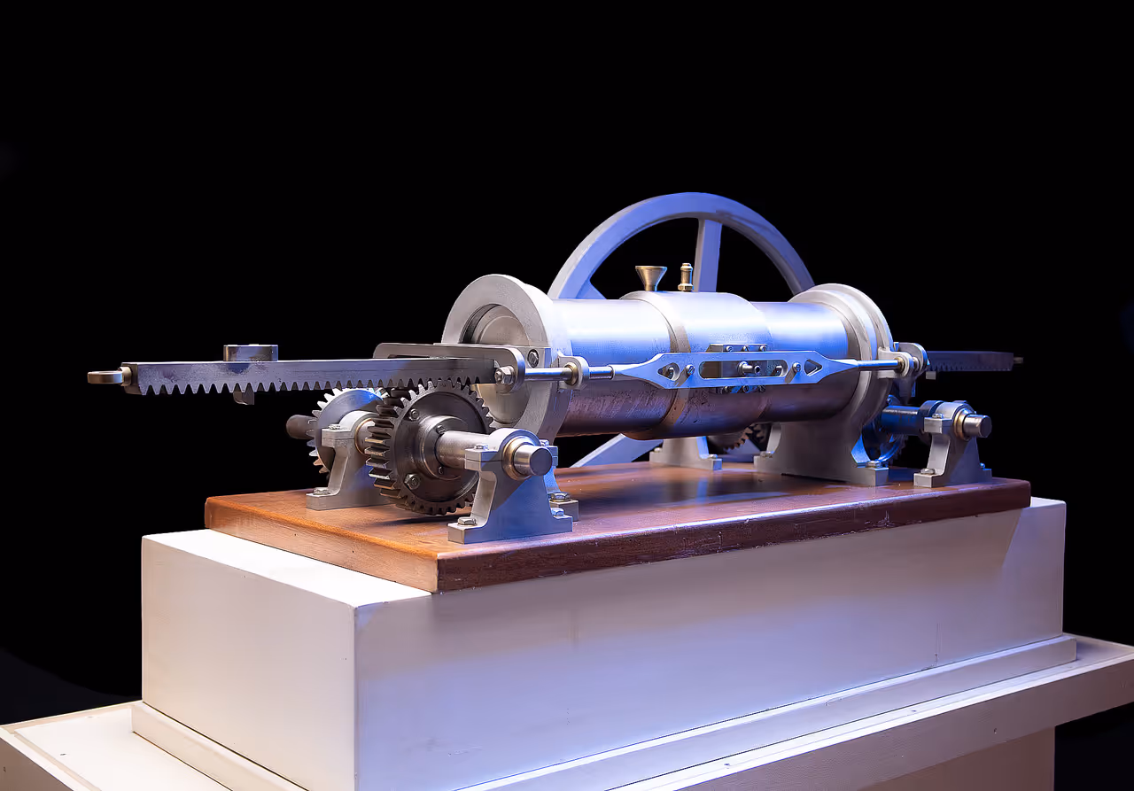 Internal combustion engine museum in Lucca